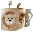 Axyaa Cotton Animal Storage Basket for Kids Toys and Clothes