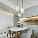 Axyaa Nordic Modern Glass LED Pendant Lights for Dining and Restaurants