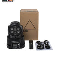 Axyaa Mini LED Wash Moving Head Light with 7x12W RGBW/18W RGBWA+UV for Dj Disco