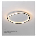 Axyaa Modern Minimalist Round LED Ceiling Lamp for Living Room, Study, Dining, and Bedroom