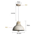 Axyaa Retro Industrial Pendant Lamp Chandelier for Dining Room, Bedroom, Cafe
