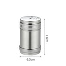 Axyaa Stainless Steel Spice Jar Seasoning Container Kitchen Gadget