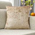 Axyaa Ice Velvet Cushion Cover 45*45 Grey Home Decor Sofa Housse De Coussin