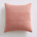 Axyaa Solid Cotton Cushion Cover 45x45cm in Pink Ivory Grey Cream Square Pillow Case