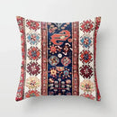 Axyaa Ethnic Style Short Plush Pillow Cover - Chinese Printing Sofa Cushion Cover