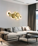 Axyaa Nordic Gold Wall Sconce Modern Home Decor Lighting