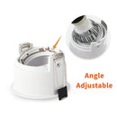 Axyaa Round LED Downlight Frame for 55/75mm Cut Hole Ceiling Spotlights