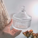Axya Glass Storage Jar Set for Kitchen and Home Decor Acessories
