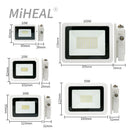 Axyaa LED Floodlight 10W-100W IP68 Waterproof Outdoor Spotlight Graden Lighting