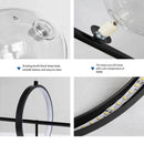 Axyaa Glass Bubble Chandelier Light for Dining Room and Store