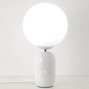 Axyaa Glass Ball Table Lamp - Modern Living Room Lighting Fixture