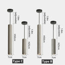 Axyaa Nordic Concrete LED Pendant Lamp - Modern Minimalist Industrial Hanging Fixture