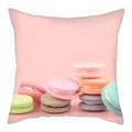Axyaa Biscuits Cake Print Decor Pillow Cover for Home Sofa Decoration