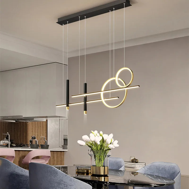 Axya Nordic Pendant Lights for Living Room Dining Kitchen Chandelier Home Decoration