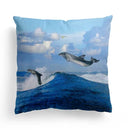 Axyaa Lion Dolphin Horse Cushion Cover 45x45cm - Home Sofa Car Pillow Cover