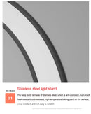 Axya Stainless Steel Outdoor Moon Wall Sconce