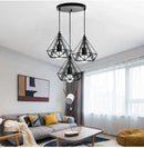 Axyaa 3-Light Iron Chandelier Pendant for Living Room Kitchen Restaurant