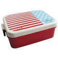 Axyaa Navy Style 1 Layer Bento Box 670ml, Japanese Microwave Lunch Container