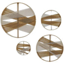 Axyaa Wooden Round Macrame Wall Hanging Tapestry - Nordic Style Room Decor