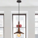 Axya Vintage Industrial Pendant Light Fixture for Home Kitchen Decor