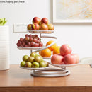 Axya Metal Multi-layer Fruit Bowl for Elegant Fruit Display