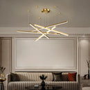 Axyaa Modern Pendant Light for Dining Room, Nordic Restaurant, Office, Bar - Long Hanging Fixture