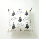 Axyaa Christmas Cushion Cover 18x18 Modern Home Decor Gift