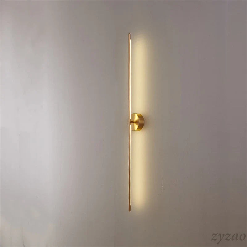 Axyaa Luxury Gold Geometric Wall Lamp for Living Room, Bedroom & Hotel Aisle