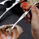 Axyaa Stainless Steel Nut Crackers Kitchen Gadget for Nuts Fruits Vegetables