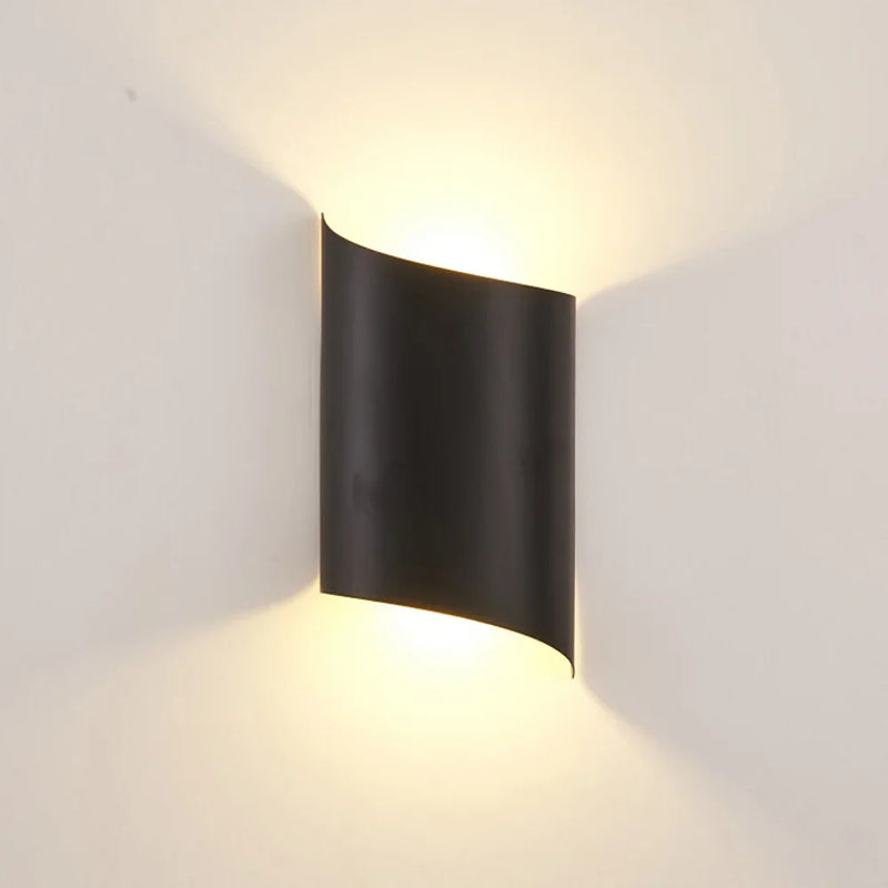 Axyaa Modern Nordic LED Wall Lamp for Bedroom, Living Room, and Stairs Indoor Lighting