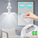 Axyaa 28W E27 LED Fan Blade Bulb with Remote Controller for Ceiling Light