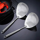 Axyaa Stainless Steel Colander Spoon Strainer Pasta Drainer French Fries Strainer
