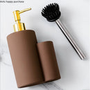 Axya Ceramic Dual Purpose Lotion Bottle & Soap Dispenser for Bathroom
