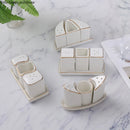 Axya Seasoning Jar Set: Hotel Restaurant Decor Milk Tank & Tissue Holder
