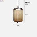 Axyaa Nordic Glass LED Pendant Lights - Modern Hanging Light for Dinning Living Room