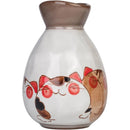 Axya Japanese Cat Design Ceramic Sake Wine Cup Small Drinking Set