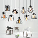 Axyaa Industrial Iron Pendant Lamp for Home Living Room Bedroom Kitchen