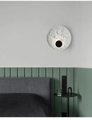 Axyaa Nordic Loft Circle Wall Lamps for Indoor Lighting Fixtures