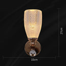 Axyaa Gold LED Wall Lamp for Living Room Bedroom Minimalist Luxury Fixtures