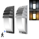 Axyaa Outdoor LED Wall Lamps with Radar Motion Sensor - Waterproof Sconce for Garden and Porch