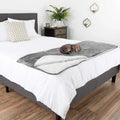Axyaa Waterproof Pet Blanket: Soft Plush Reversible Cover for Bed & Couch