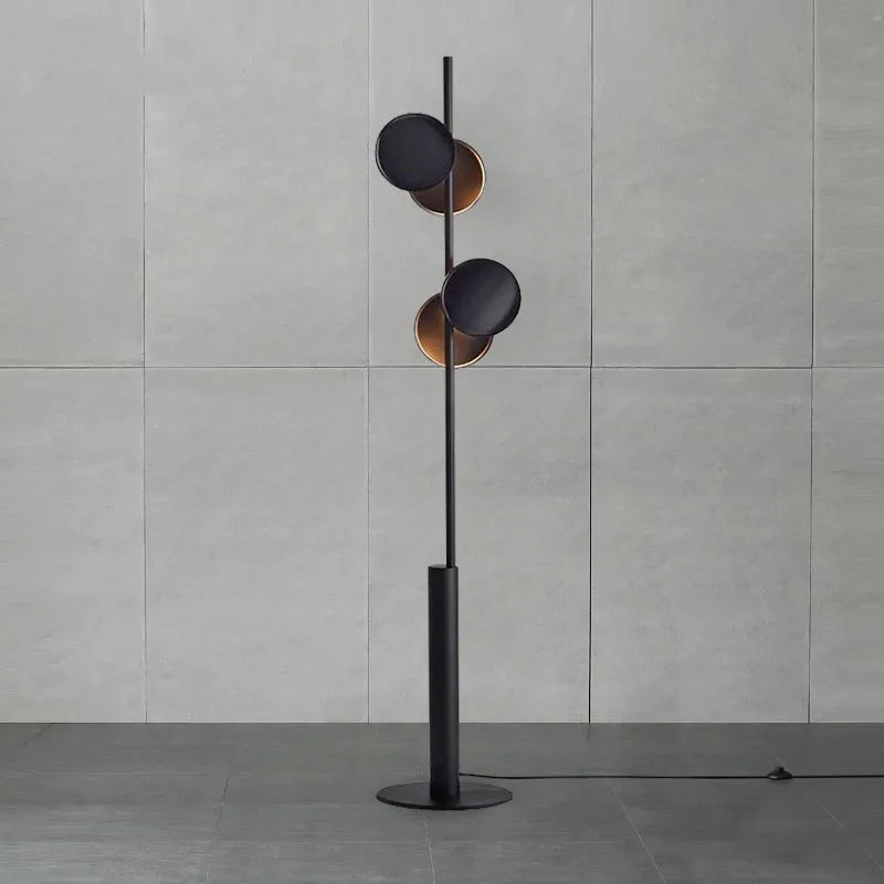 Axyaa Minimalist Black Floor Lamp for Living Room Bedroom Studio