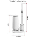 Axyaa Disposable Toilet Brush Set Bathroom Accessories Houseware Replacement