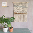Axyaa Hand-woven Macrame Tapestry Wall Hanging Bohemian Home Decor 50*80cm