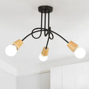 Axyaa Iron Chandelier Ceiling Light for Modern Home Living Room Bedroom