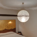Axyaa Moon Pendant Light: Artistic Postmodern Lighting for Living, Dining, Bar Spaces