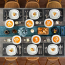 Axyaa Elisa 18-Piece Porcelain Dinner Set for 6 Person