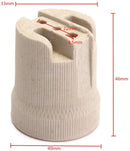 Axyaa E27 Socket Lamp Holder - High Quality Ceramic Lighting Accessory