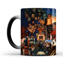 Axyaa Michael Jackson Color Changing Ceramic Mug 350ml - Creative Gift for All