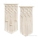 Axyaa Macrame Wall Hanging Tapestry: Boho Woven Home Decor for Living Room